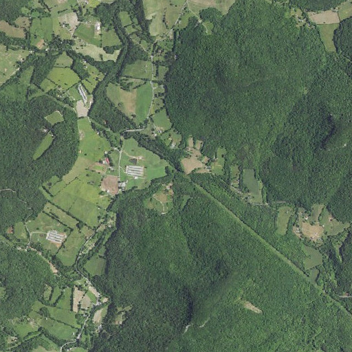 Aerial imagery of Carpenter Fork, KY