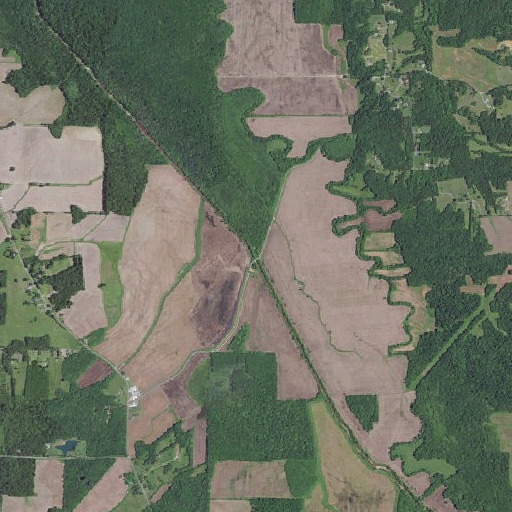 Aerial imagery of Casey Bridge, KY