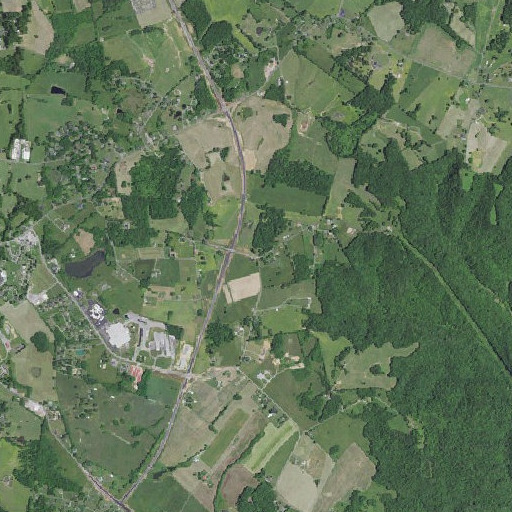 Aerial imagery of Cave Spring School, KY