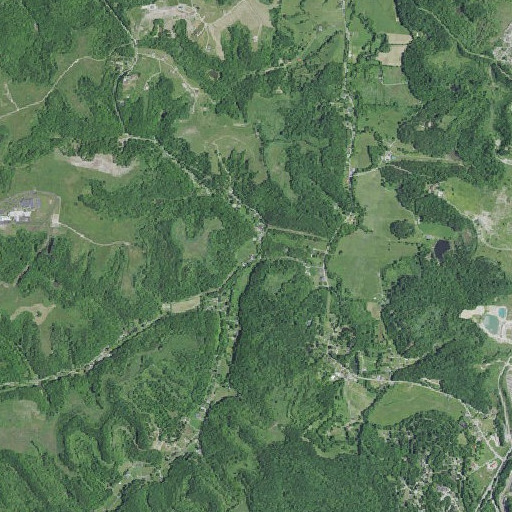 Aerial imagery of Cobb Fork, KY