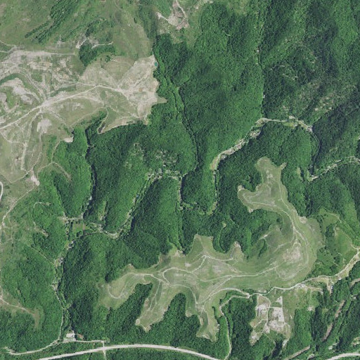 Aerial imagery of Cutoff Branch, KY