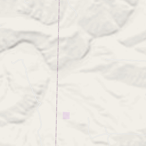 OpenStreetMap map of Flat Rock Creek, AR