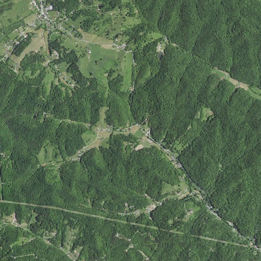Aerial imagery of Goose Creek, KY