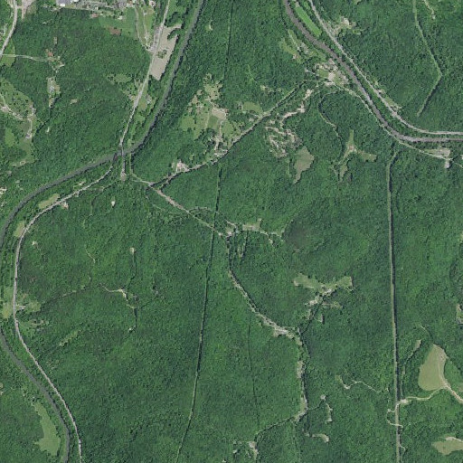 Aerial imagery of Honest Fork, KY