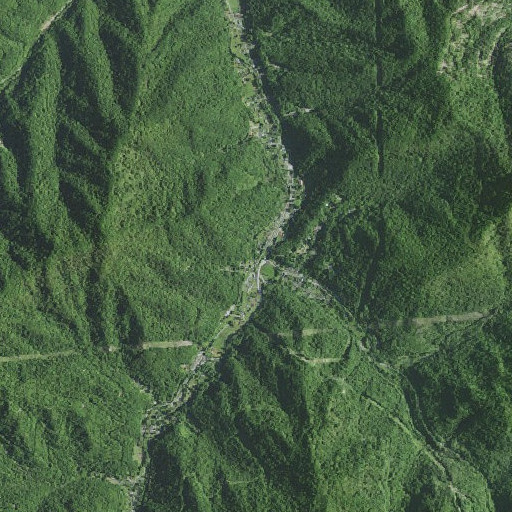 Aerial imagery of Irvin Branch, KY