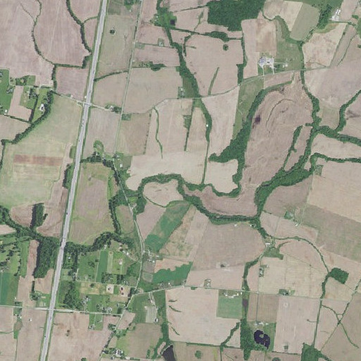 Aerial imagery of Jackson Branch, KY