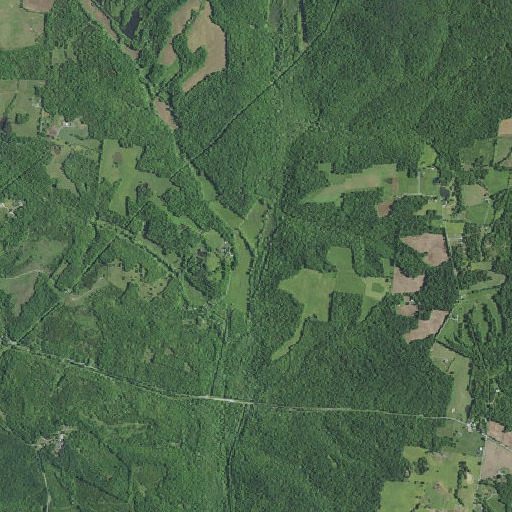 Aerial imagery of Joe Branch, KY