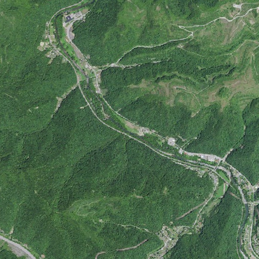 Aerial imagery of Johnson Branch, KY