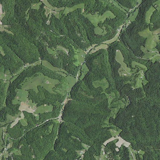 Aerial imagery of Jordan Fork, KY