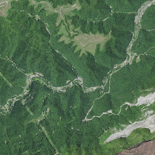 Aerial imagery of Kettlecamp Branch, KY