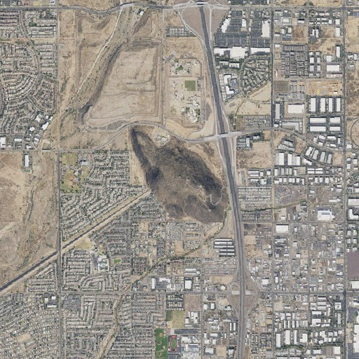 Aerial imagery of Adobe Mountain, AZ