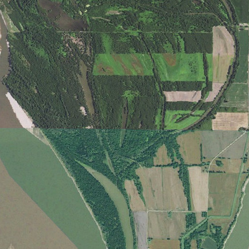 Aerial imagery of Long Slough, KY