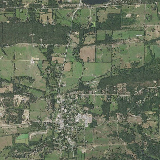 Aerial imagery of Hackett Creek, AR