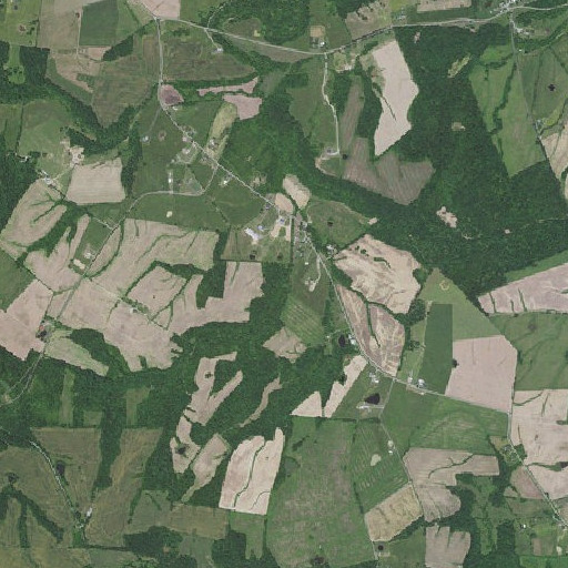 Aerial imagery of Medical Spring, KY