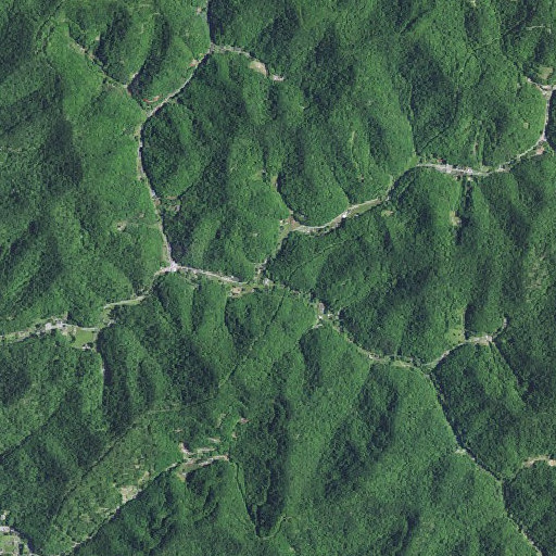 Aerial imagery of Mill Creek, KY