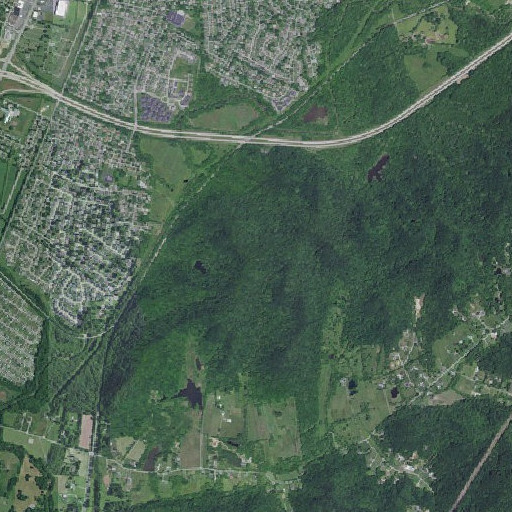 Aerial imagery of Moremans Hill, KY