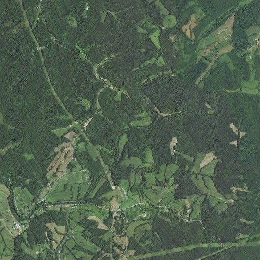 Aerial imagery of Mud Lick, KY