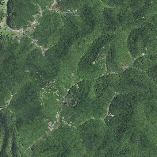 Aerial imagery of Mulberry Fork, KY