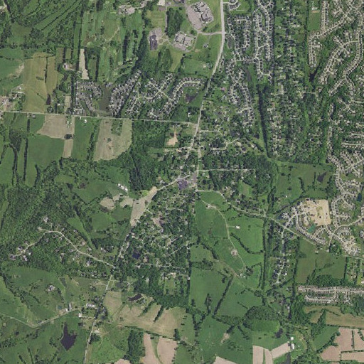 Aerial imagery of New Haven Elementary School, KY