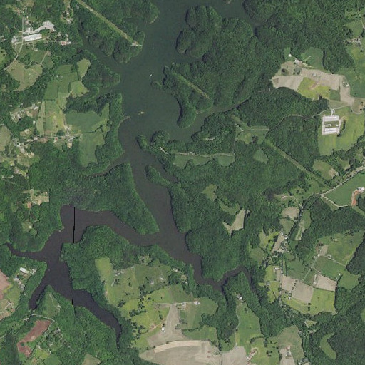 Aerial imagery of Owens Branch, KY