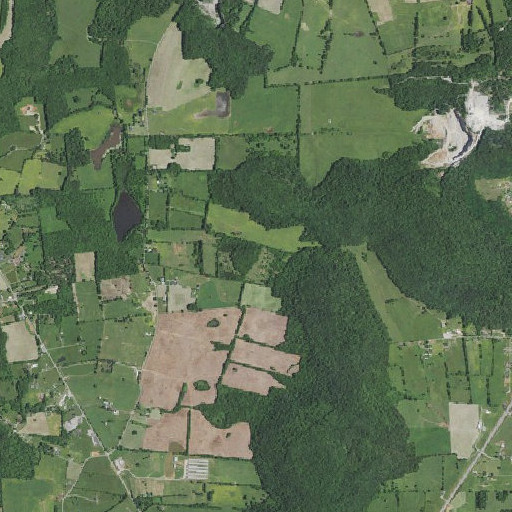 Aerial imagery of Petty Knob, KY