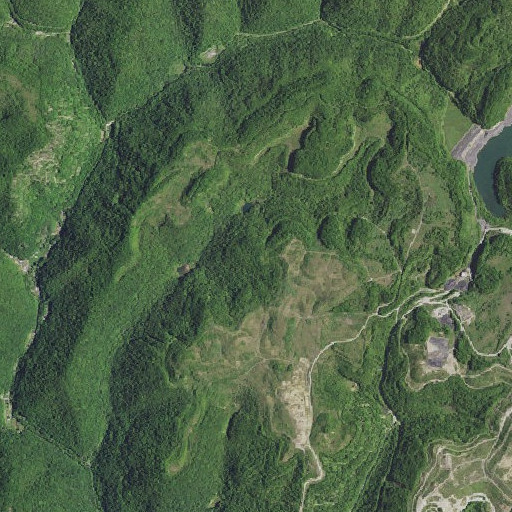 Aerial imagery of Pumpkin Knob, KY