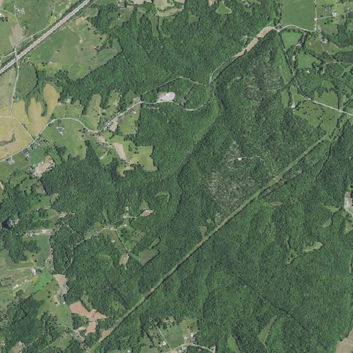 Aerial imagery of Roach Hollow, KY