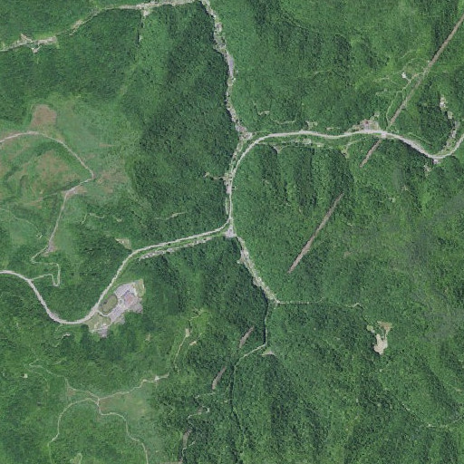 Aerial imagery of Road Fork, KY