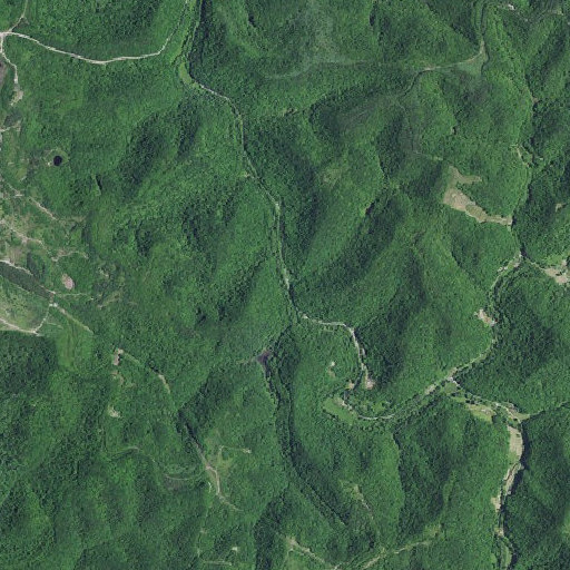 Aerial imagery of Schoolhouse Branch, KY