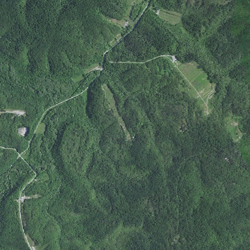 Aerial imagery of Scott Mountain, KY