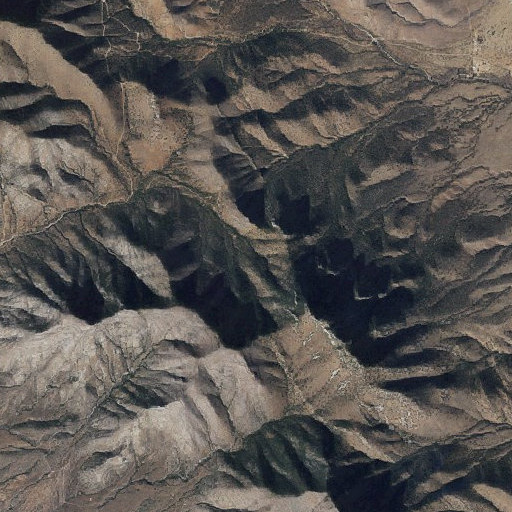 Aerial imagery of Gilda Spring, AZ