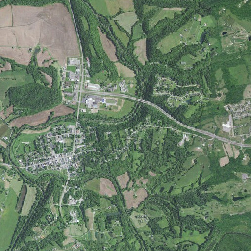 Aerial imagery of Snyder Bluff, KY