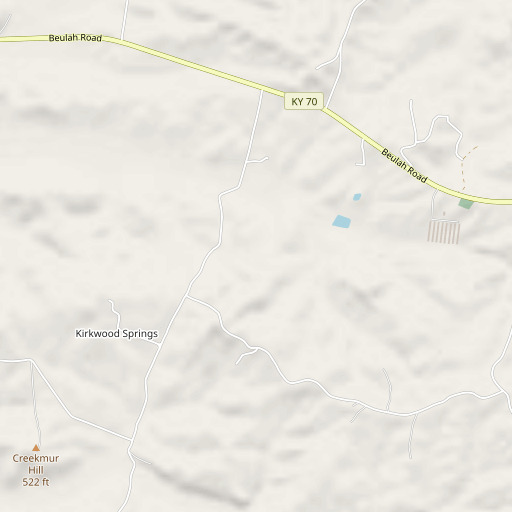 OpenStreetMap map of Strip Mine, KY