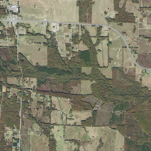 Aerial imagery of Jackson Branch, AR