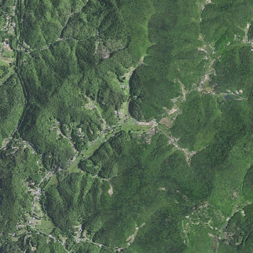 Aerial imagery of Williamson Branch, KY