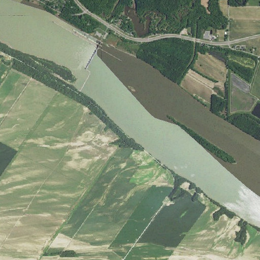 Aerial imagery of Vanada Landing, KY