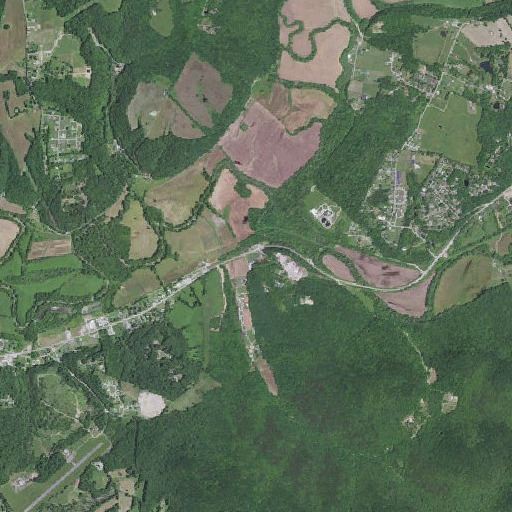 Aerial imagery of Dane Greer Hill, KY