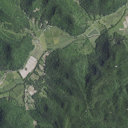 Aerial imagery of Barker Point, KY