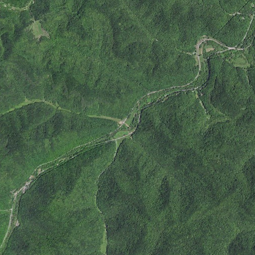 Aerial imagery of Broughton Branch, KY