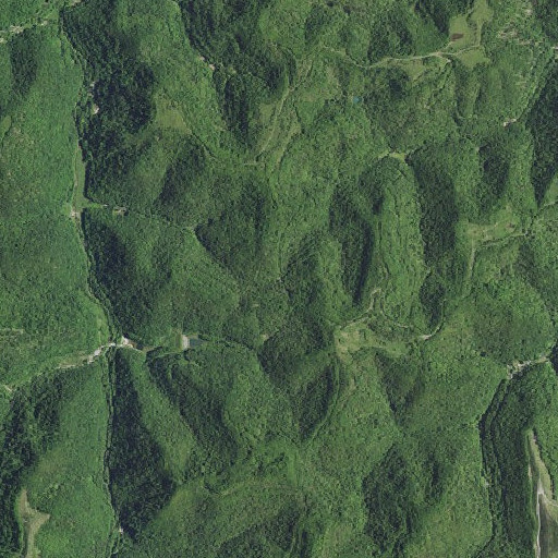 Aerial imagery of Buck Gap, KY