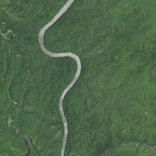 Aerial imagery of Buzzard Creek, KY