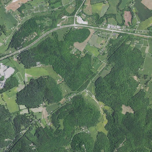 Aerial imagery of Buzzard Knob, KY