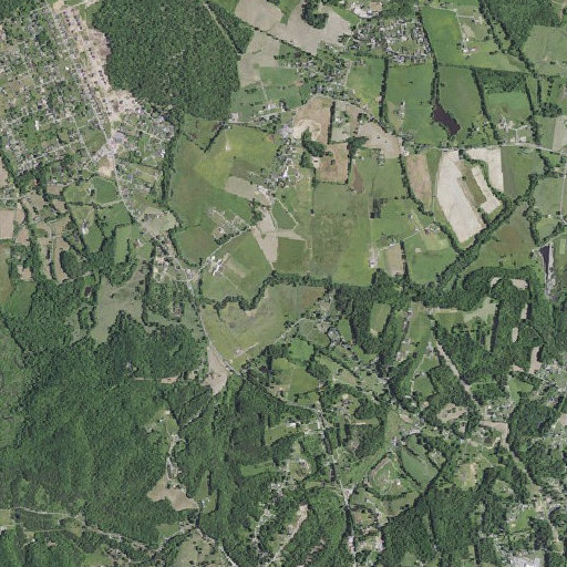 Aerial imagery of Calloway Creek, KY