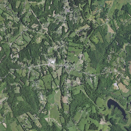 Aerial imagery of Camp Ground School, KY