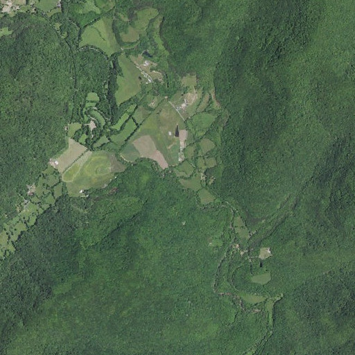Aerial imagery of Campbell Branch, KY