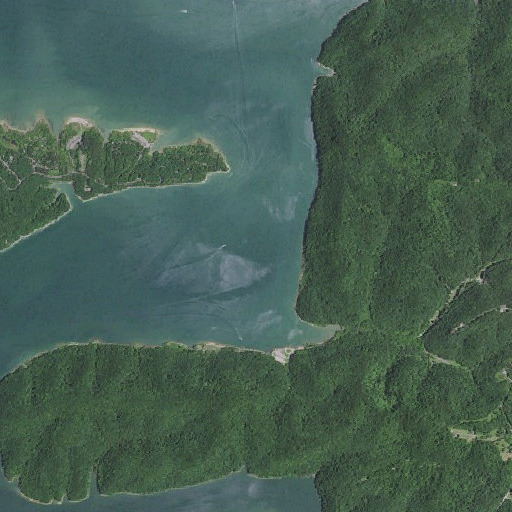 Aerial imagery of Claylick Branch, KY