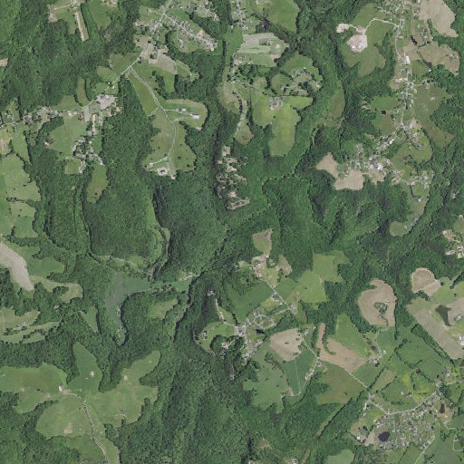 Aerial imagery of Clifty Branch, KY