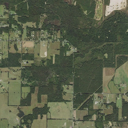 Aerial imagery of Lick Creek, AR
