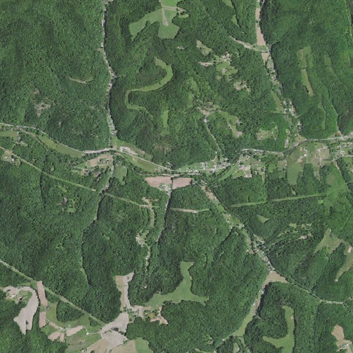 Aerial imagery of Cold Spring Branch, KY