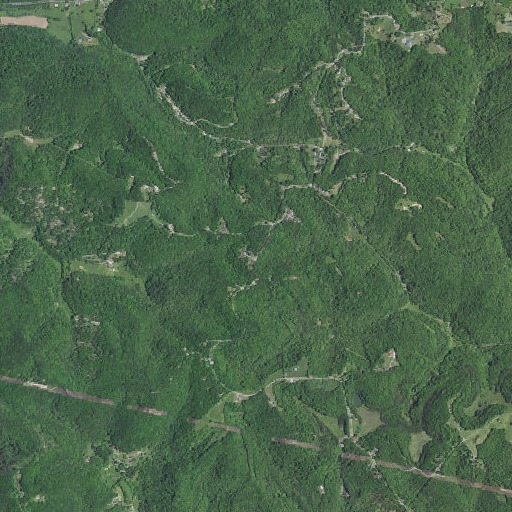 Aerial imagery of Colo School, KY